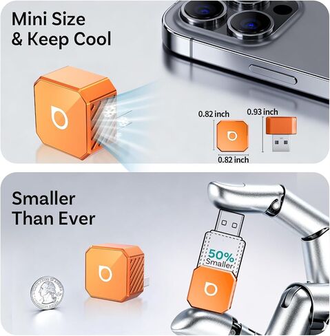 OTTOCAST Mini 3.0 (Pot) 2025 2-in-1 Wireless CarPlay/Android Auto Adapter, 5GHz WiFi, Auto Connect for 2016+ Cars in Saudi Arabia