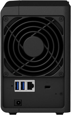 Synology DiskStation DS218 NAS Server with RTD1296 1.4GHz CPU, 2GB Memory, 4TB SSD Storage, 1 x 1GbE LAN Port, DSM Operating System in Saudi Arabia