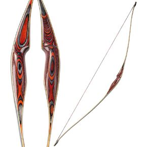 58" Laminated Recurve Bow,Amercian Hunting Bow Archery Bow 20-60lbs in Saudi Arabia