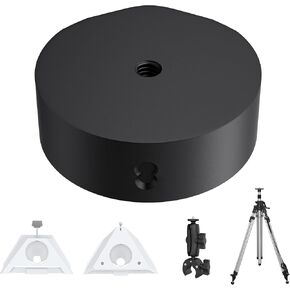 Starlink Mini Tripod Mount Adapter 1/4"-20 Threaded Aluminum Mount for Flat Pipe Mount and Clamp RV Road Trip Travel Use in Saudi Arabia