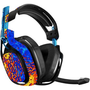 غلاف MightySkins متوافق مع سماعات ألعاب الجيل الثالث من Astro A50 - غطاء ملتف من الفينيل الواقي والمتين والفريد من نوعه سهل التطبيق والإزالة وتغيير الأنماط صنع في الولايات المتحدة الأمريكية in Kuwait