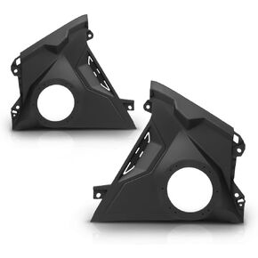 CROSSDESIGN Door Stereo Front Dash 6.5" Speaker Panels Compatible with Can-Am Maverick R 2024+ All Models, Can-Am Maverick R Max 2025+ Black in Saudi Arabia