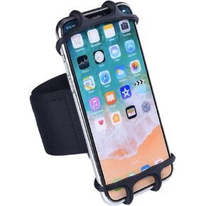 Wristband Phone Holder, Universal Cell Phone Armband for Running Walking 360° Rotation Forearm Wrist Workout Sports Arm Band Fits Samsung Galaxy A16 A15 A14 A13 A03s iPhone 16e 16 15 14 13 12 Pro Max in Saudi Arabia