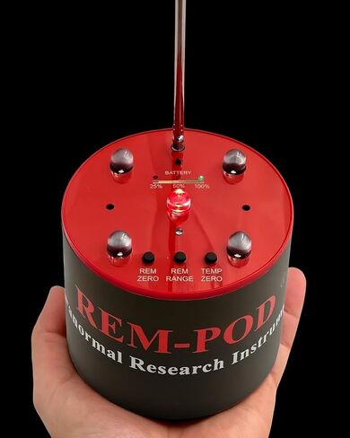 REM-POD Rev 3، كشف هامش المجال، + المزيد من الترقيات: عمر البطارية 60 ساعة، 5 مستويات حساسية، كشف انحراف درجة الحرارة التلقائي، مقياس عمر البطارية، هوائي قابل للطي، حامل ثلاثي الأرجل in Saudi Arabia