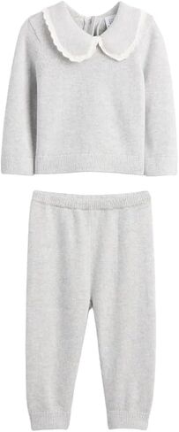 GAP Baby-Girls Long Sleeve Floral Sweater Set in Saudi Arabia