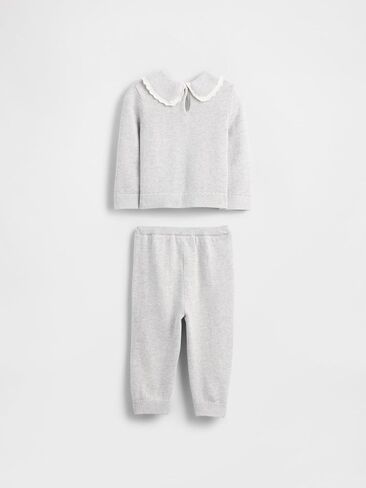 GAP Baby-Girls Long Sleeve Floral Sweater Set in Kuwait