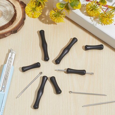 CRASPIRE 6 Sets Bow String Finger Guard Archery Finger Protection Column Black Silicone Recurve Bowstring Longbows Needle Tab Savers Sets for Hunting Shooting Archery Recurve Bow Protection in Saudi Arabia