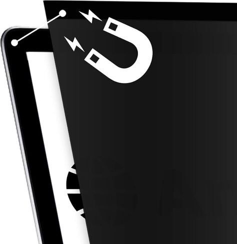 AntiSpy Privacy Screen incl. Camera Cover for MacBook Pro 15 inch | Magnetic Privacy Filter for Mac | 2016-2017 - 2018 – 2019-2020 | Apple Laptop Privacy Screen Protector – Anti-Glare Filters in Saudi Arabia