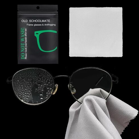 5Pcs Anti-Fog Lens Cloth, Reusable Suede Microfiber Cloth for Phone Camera Eyeglasses Lens ﻿ in Saudi Arabia
