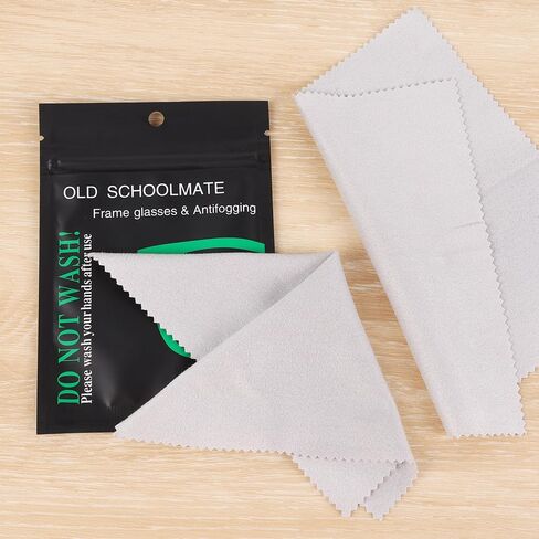 5Pcs Anti-Fog Lens Cloth, Reusable Suede Microfiber Cloth for Phone Camera Eyeglasses Lens ﻿ in Saudi Arabia