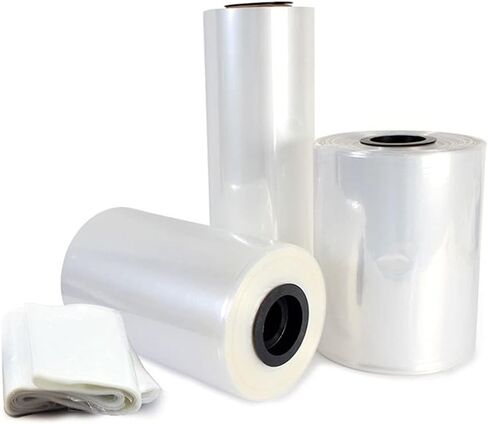 1pcs Heat Shrink Bags Clear Membrane, Plastic Cosmetic Packaging Bag Plastic Shrinkable Pouch Material High Transparency(65cmx10m) in Saudi Arabia