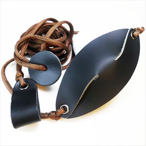 Shepherd Sling Handmade Leather Throwing Old-Fashioned Slingshot Rock Sling Dog Ball Launcher Ball Thrower Dog Tennis Ball Launcher in Saudi Arabia