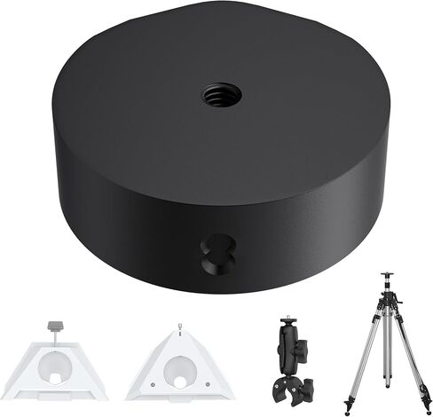 Starlink Mini Tripod محول تركيب 1/4 "-20 جبل الألومنيوم الخيوط لتركيب الأنابيب المسطحة والمشبك RV رحلة الطريق السفر استخدام in Saudi Arabia