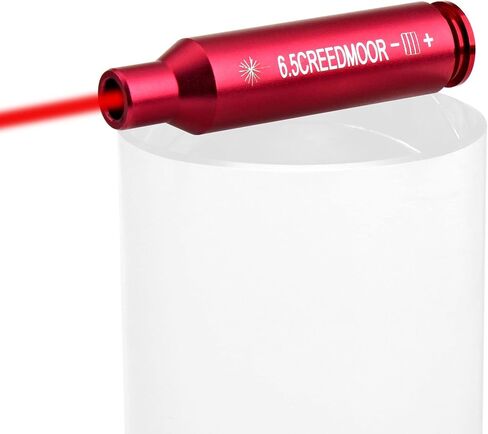 جهاز رؤية ليزر أحمر من Gotical متوافق مع خرطوشة Creedmoor 6.5، بطارية حمراء مؤكسدة من Boresighter متضمنة خرطوشة رؤية in Saudi Arabia