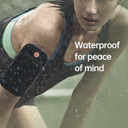 Sports Armband, Running Armband with Earphone Hole, Running Gym Universal Smartphone Arm Bag, Multifunctional Pockets for iPhone 16/15/14/13/12/11/XR in Saudi Arabia