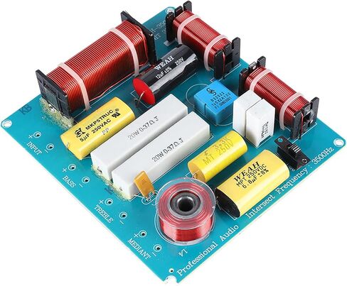 Srliya 3 Way Speaker Crossover Filter Audio Frequency Divider 300W for DIY KTV Stage Speaker in Saudi Arabia