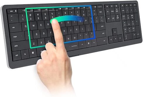 سي ال في اكس 1 ماك | اللمس على المفاتيح والإيماءات لوحة المفاتيح AI | بلوتوث ومنفذ USB-C | مفاتيح مقصية صامتة منخفضة المستوى | RGB التفاعلي | هيكل من الألومنيوم | متوافق مع أجهزة Mac/iPad/AppleTV/VisionPro in Saudi Arabia