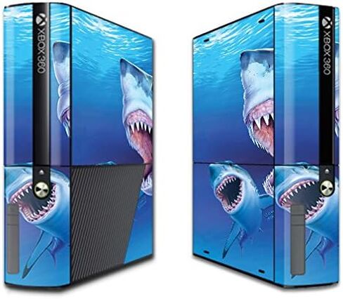 غلاف MightySkins متوافق مع Microsoft Xbox 360E (الجيل الثالث) – اللون الأبيض الرائع | غطاء ملتف واقٍ ومتين وفريد ​​من نوعه من الفينيل | سهل التطبيق والإزالة وتغيير الأنماط | صنع في الولايات المتحدة الأمريكية in Kuwait