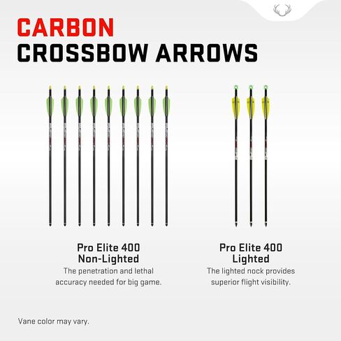 حزمة TenPoint Venom X - تتضمن 9 Pro Elite 400 غير مضاءة + 3 أسهم مضاءة Pro Elite 400، و3 رؤوس عريضة EVO-X CenterPunch، وحقيبة ناعمة ضيقة، وحزام من النيوبرين ومواد تشحيم ممتازة in Kuwait