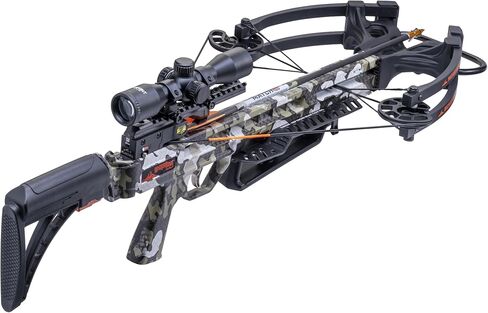 Wicked Ridge by TenPoint Warrior 400, Peak XT - 400 FPS - Uncompromising Performance Under $500 - Includes Pro-View 400 Lighted Scope, Rope Cocker & Three Match 400 Arrows in Saudi Arabia