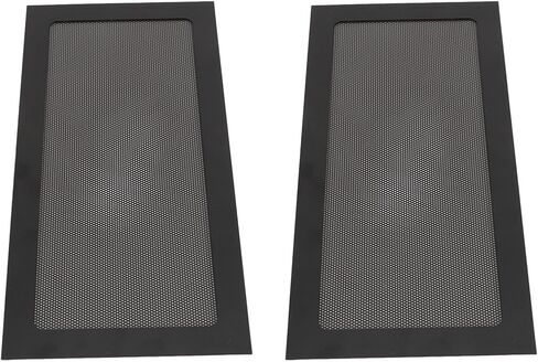 120 × 240 مم DIY PC Case مرشح شبكي للغبار، [2 حزمة] غطاء مرشح الغبار المغناطيسي PVC، مرشح شبكة الغبار PC Fan Cooler لحقيبة الكمبيوتر الشخصي (أبيض) in Saudi Arabia