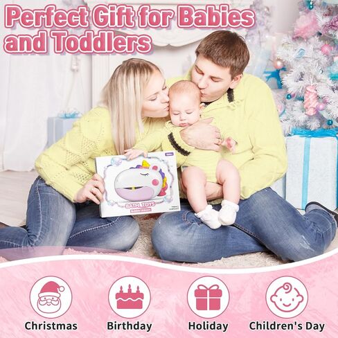 ألعاب حمام الطفل، آلة فقاعات الحمام يونيكورن، ألعاب حمام الأطفال الصغار للأطفال الذين تتراوح أعمارهم بين 1-3 و4-8 سنوات، حوض استحمام تفاعلي، ألعاب مائية، صانع فقاعات مع موسيقى، هدايا عيد الميلاد للأولاد والبنات in Kuwait