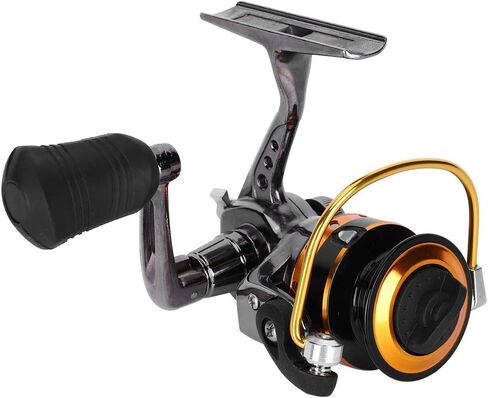 XF150 All Metal No Interval Mini Rocker Arm Spinning Wheel Ice Fishing Reel Accessory Tool Durable Smooth Operation for Ice Fishing Enthusiasts Gold Silver Color Options in Saudi Arabia