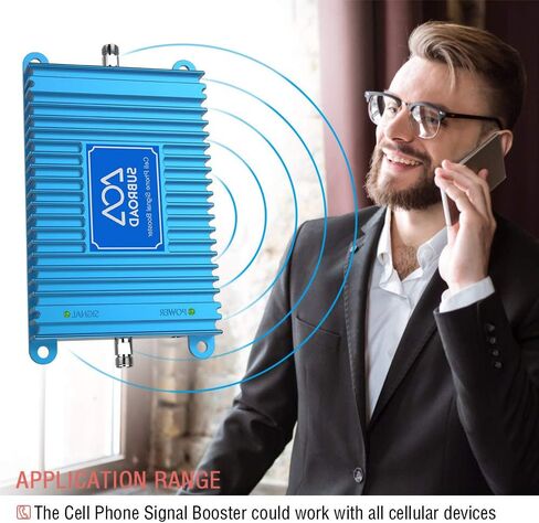 معزز إشارة الهاتف الخليوي للمنزل 5000 قدم مربع مع هوائيات خارجية/داخلية لإطالة عمر بطارية الهاتف معزز الهاتف الخليوي يعزز 5G 4G LTE 3G لشركة Verizon AT&T وجميع شركات النقل الأمريكية، معتمد من لجنة الاتصالات الفيدرالية (FCC) in Kuwait