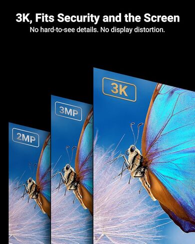 نظام كاميرا أمان ANNKE 32CH 3K، 32 قناة 3K Lite H.265+ DVR للمراقبة مع كشف الحركة بالذكاء الاصطناعي، كاميرات تناظرية 32x 3K 5MP، رؤية ليلية ملونة ذكية، ميكروفون مدمج، IP67، محرك أقراص ثابتة سعة 2 تيرابايت in Saudi Arabia