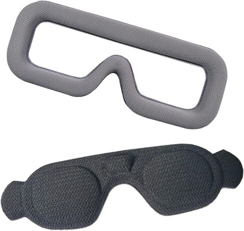 Foam Pads Compatible with SKYZONE 04X SKY03 FPV Goggles V2 Glasses Sponge Eye Pad for RC Drone Flight Comfortable Eyeglasses Parts Accessories (Grey Set) in Saudi Arabia