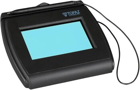 Topaz T-LBK750-BHSB-R Backlit 4x3 LCD Signature Capture Pad Dual Serial/USB in Saudi Arabia