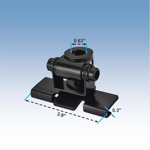 سيارة CB هوائي جبل Bracke، هوائي المحمول قاعدة تثبيت بمشبك مع 20ft RG58 PL259 إلى SO239 كابل محوري لتركيب الشاحنة in Kuwait