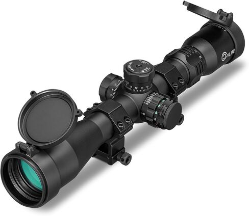 CVLIFE EagleFeather 4-16X44 نطاق بندقية المنظر الجانبي للتركيز للصيد، شبكاني نقطة ميل مضيئة، نطاق طويل المدى لأنبوب 30 مم، نطاق البندقية البؤري الثاني in Kuwait