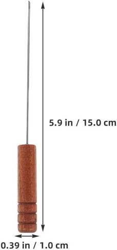 2 Pcs Bait Threader Fishing Tool: Fishing Bait Needle - Baiting Rig Splicing Tool with Grip - Saltwater Freshwater Carp Equipment in Saudi Arabia