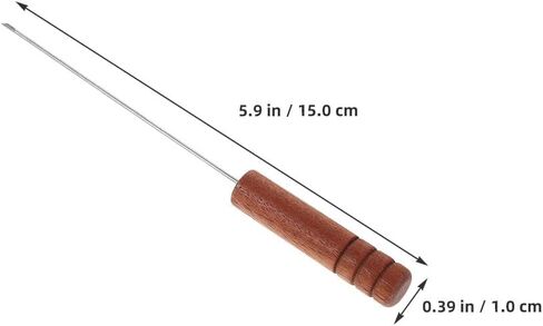 2 Pcs Bait Threader Fishing Tool: Fishing Bait Needle - Baiting Rig Splicing Tool with Grip - Saltwater Freshwater Carp Equipment in Saudi Arabia