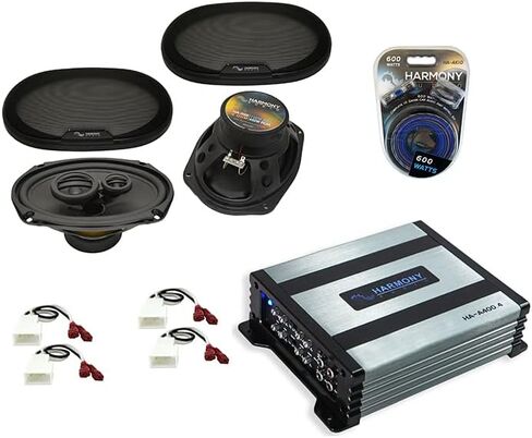 Harmony Audio R69 متوافق مع مكبرات الصوت Toyota FJ Cruiser 2007-2014 6x9 450W وHA-A400.4 Amp in Kuwait