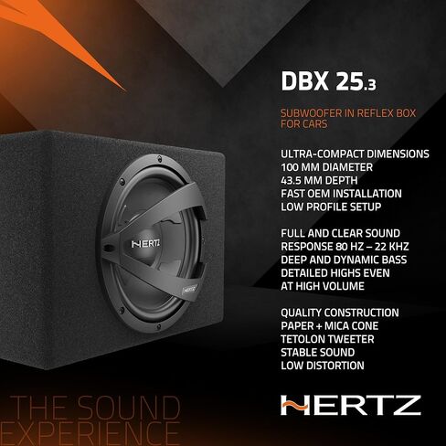 هيرتز DBX 25.3 DBX مضخم صوت للسيارة، 600 واط in Kuwait