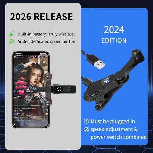 Wriless Auto Clicker for iPhone Android Phone Tapper for Tiktok Built-in Battery Screen Auto Tapper for Tiktok Live,Game,Likes & Reward Tasks Rechargeable in Kuwait