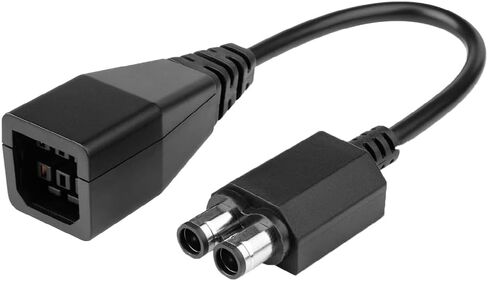 كابل طاقة متوافق مع وحدة التحكم Xbox 360 Slim إلى كابل محول الطاقة Xbox 360 Slim - إعادة استخدام طاقة Xbox360 القديمة (25 سم) in Kuwait