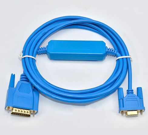 ينطبق IC690ACC901 PLC كابل برجمة تنزيل البيانات كابل GE90-70 GE90-30 سلسلة الذهب الأزرق مطلي الإصدار 3m in Saudi Arabia