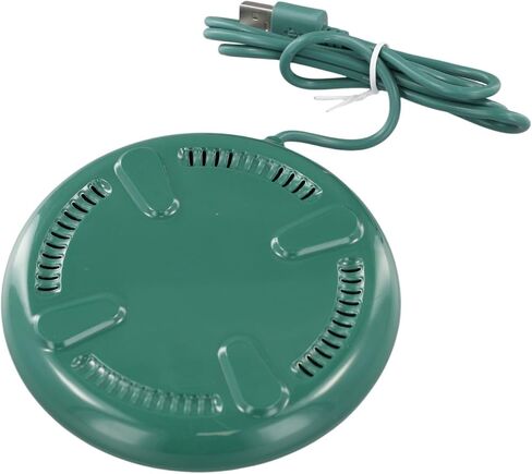 سخان كوب USB لكوب القهوة، سخان مشروبات كهربائي 20 وات مع 3 إعدادات لدرجة الحرارة، للإغلاق التلقائي، متوافق مع بنك الطاقة للكمبيوتر المحمول، باللون الوردي in Kuwait