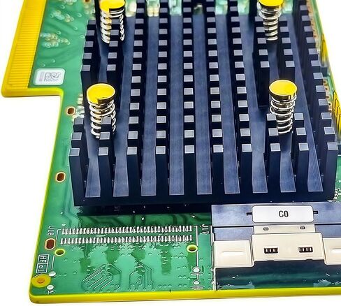 SAS HBA Card Compatible with LSI 9500-8i IT Mode PCIe SATA Expansion Card, 8-Port 12Gbps PCIe 4.0 x8, SAS Expander Support, HBA Controller with 1x SFF-8654 Internal for ZFS TrueNAS unRAID NAS in Kuwait