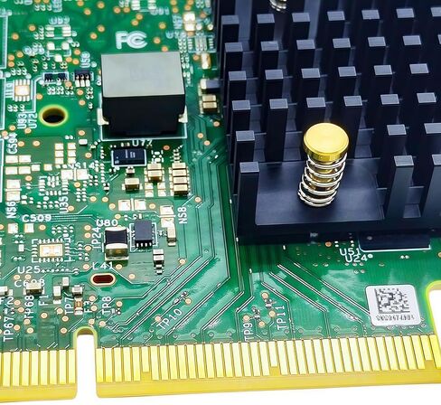 SAS HBA Card Compatible with LSI 9500-8i IT Mode PCIe SATA Expansion Card, 8-Port 12Gbps PCIe 4.0 x8, SAS Expander Support, HBA Controller with 1x SFF-8654 Internal for ZFS TrueNAS unRAID NAS in Kuwait