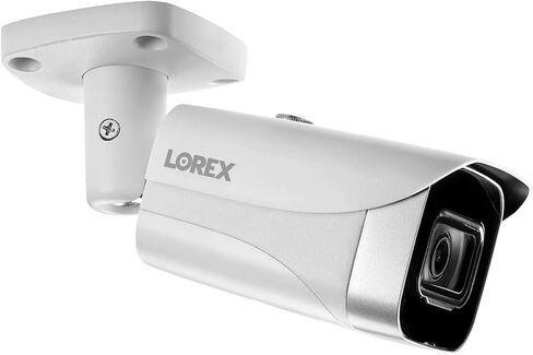 Lorex NC4K8-3224WB 32 Channel 4K Surveillance System with N882A38B 8TB 4K Fusion NVR, 16 Port ACCLPS263B POE Switch and 24 E841CA-E 8MP White Bullet Cameras in Saudi Arabia