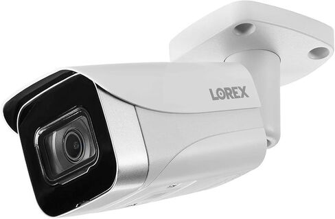 Lorex NC4K8-3224WB 32 Channel 4K Surveillance System with N882A38B 8TB 4K Fusion NVR, 16 Port ACCLPS263B POE Switch and 24 E841CA-E 8MP White Bullet Cameras in Saudi Arabia