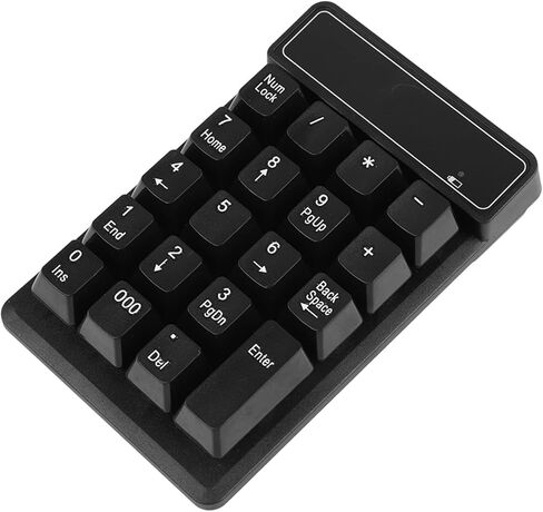 19 Keys Wireless Numeric Keypad, Suspension Keys Comfortable Touch Feeling, with Thousands Key for Touch Typing in Saudi Arabia