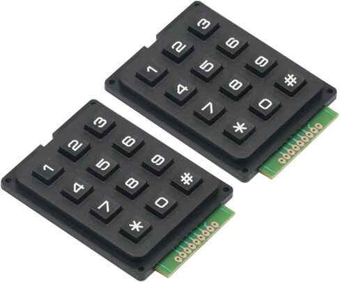 2PCS 4 x 3 Matrix Array 12 Keys 4 * 3 Switch Keypad Keyboard Module for Arduino keypad Raspberry Pi in Kuwait