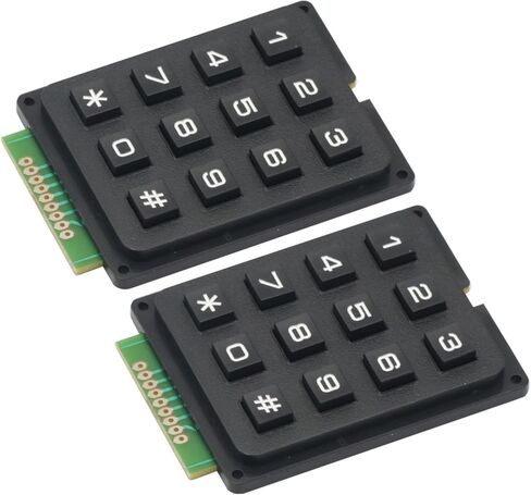 2PCS 4 x 3 Matrix Array 12 Keys 4 * 3 Switch Keypad Keyboard Module for Arduino keypad Raspberry Pi in Kuwait