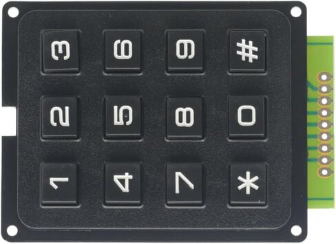 2PCS 4 x 3 Matrix Array 12 Keys 4 * 3 Switch Keypad Keyboard Module for Arduino keypad Raspberry Pi in Kuwait