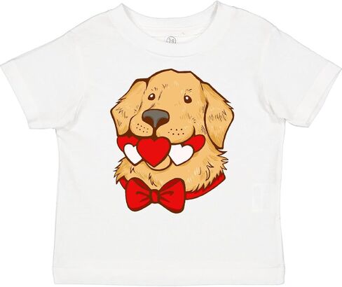 تي شيرت للأطفال الصغار من Inktastic Happy Dog Valentine in Saudi Arabia